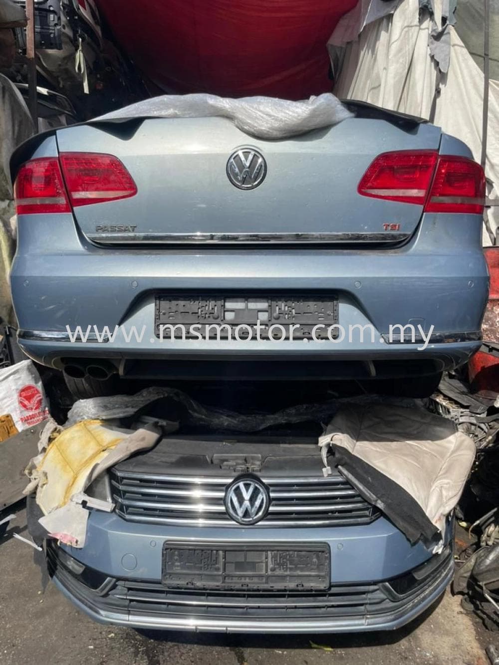 Volkswagen Passat B8 Halfcut Engine Gearbox Parts - USED PARTS